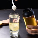 طقم برطمان معلقة العسل و فرشة الزيت 2 قطعة