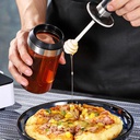 طقم برطمان معلقة العسل و فرشة الزيت 2 قطعة