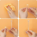 حامل ومنظم اكسسوارات ومجوهرات وربطات الشعر يثبت بلصق دابل فيس قوي