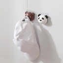 شماعة هوك شكل ديزني من البلاستيك بلصق دابل فيس قوي لتعليق الملابس والمفاتيح والكابات