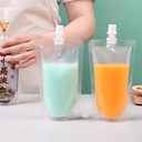 كيس محمول 100 ملي لتنظيم الشامبو والشاور جل والكريمات للسفر والرحلات قابل لإعادة الملئ