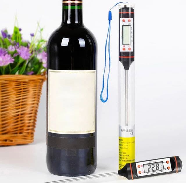 ترمومتر الأطعمة والمشروبات بشاشة ديجيتال