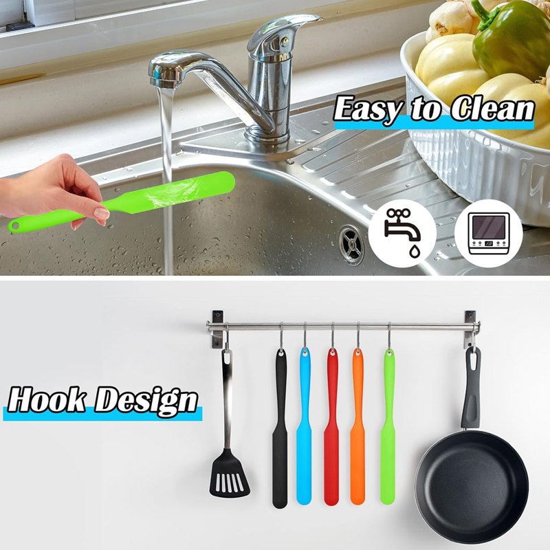 معلقة سباتولا سيليكون لفرد الكريمة و الزبدة والجبن مقاومة للحرارة غير قابلة للالتصاق