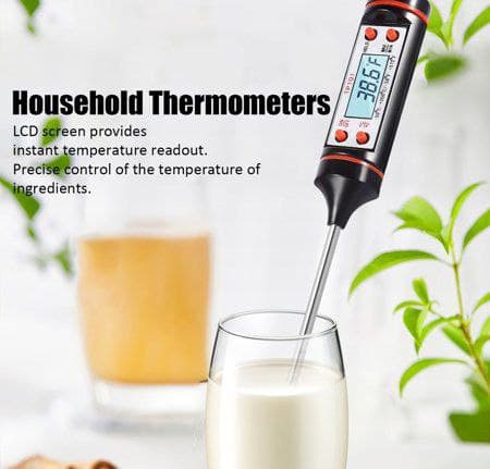 ترمومتر الأطعمة والمشروبات بشاشة ديجيتال