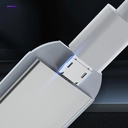 كشاف ليد ميني للاضاءة الداخلية للسيارة يعمل بالللمس ب 7 الوان اضاءة مختلفة قابل للشحن بيو اس بي