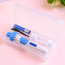 جهاز ازالة شمع الاذان بأمان سهل التنظيف وقابل لاعادة الاستخدام يعمل بالبطارية مناسب للاطفال والكبار