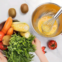 طقم علب ثلاجه ستانلس ستيل 5 قطع بمقاسات مختلفة بغطاء محكم الغلق لحفظ الطعام