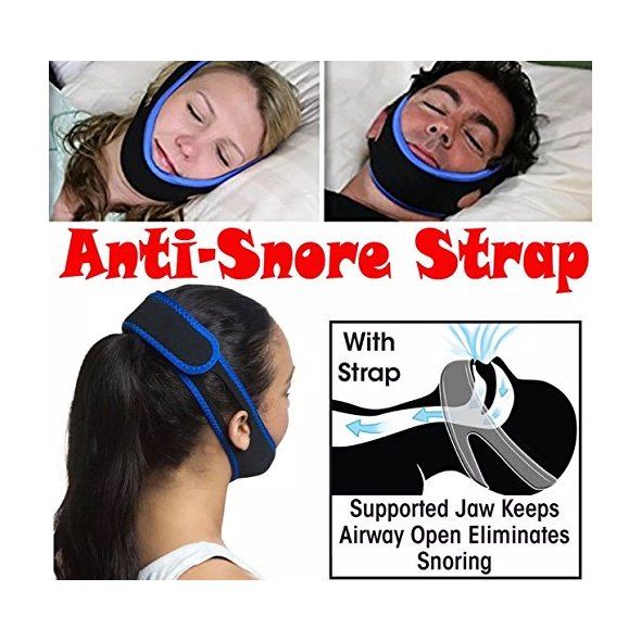 حزام الذقن لمنع الشخير أثناء النوم