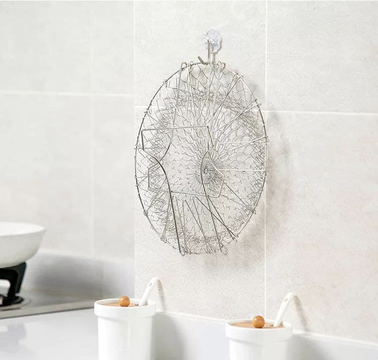 مصفاة شبك استانليس للقلي العميق والتسوية بالبخار ومصفاة للمكرونة