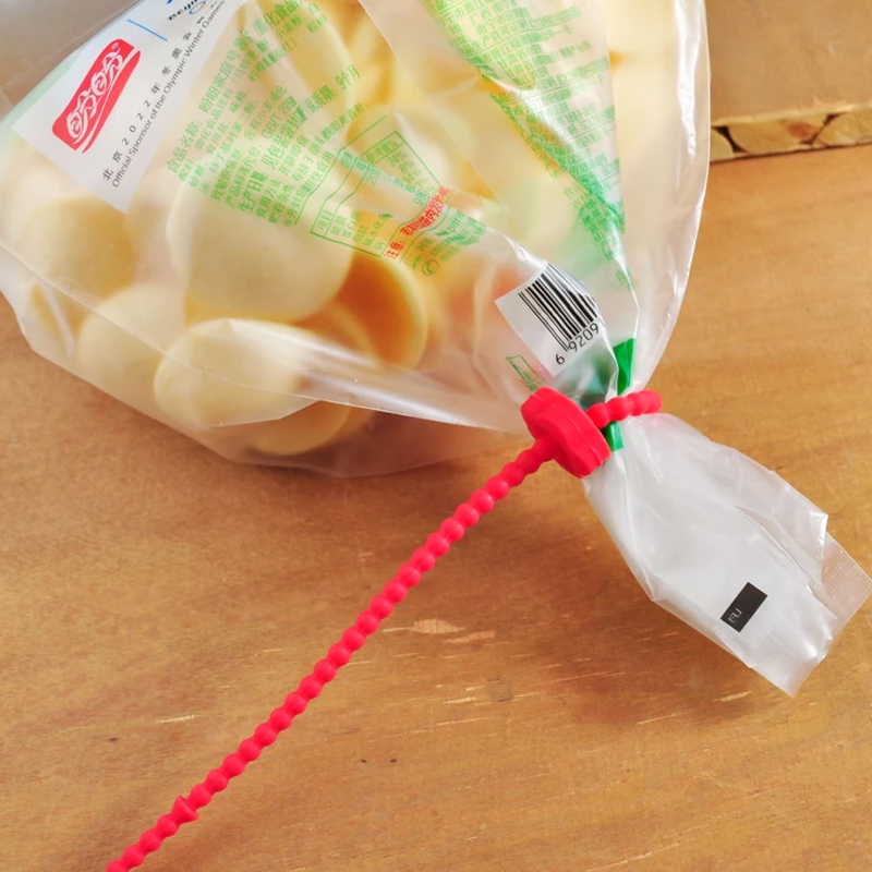 منظم اسلاك وكابلات سيليكون 3 قطع قابلة للطي