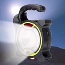 كشاف ميني محمول  ب 3 اضاءات مختلفة يعمل بالطاقه الشمسية 30 واط