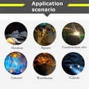 كشاف ميني محمول  ب 3 اضاءات مختلفة يعمل بالطاقه الشمسية 30 واط