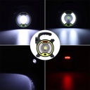 كشاف ميني محمول  ب 3 اضاءات مختلفة يعمل بالطاقه الشمسية 30 واط