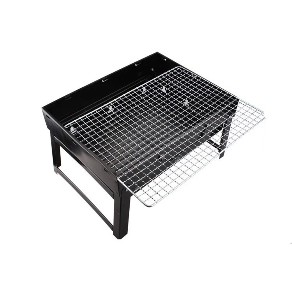 شواية فحم ميني محمولة قابلة للطي للشواء في المتنزهات والحدائق