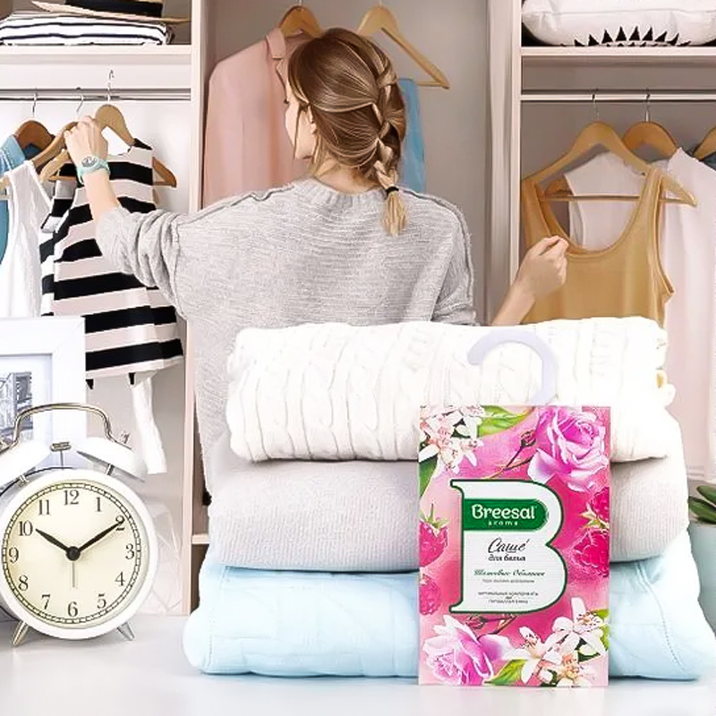 معطر ملابس في الدولاب