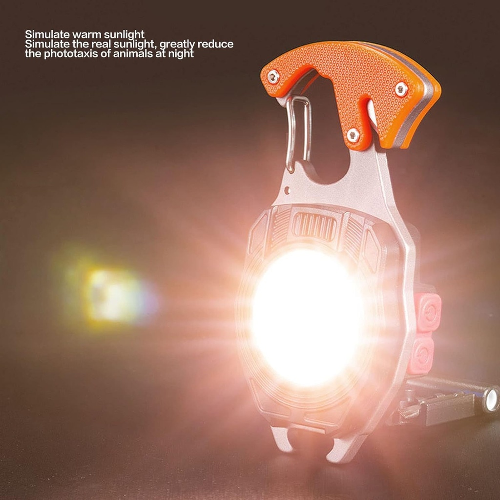 كشاف طوارئ محمول 7في واحد للسفر والتخييم