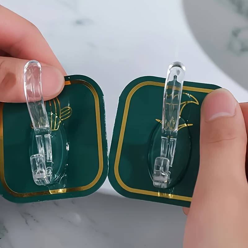 طقم هوك 4 قطع لاصقة لتعليق الاكسسوارات والملابس