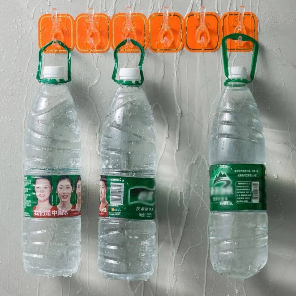 طقم هوك 4 قطع لاصقة لتعليق الاكسسوارات والملابس