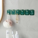 طقم هوك 4 قطع لاصقة لتعليق الاكسسوارات والملابس