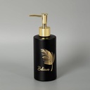 ديسبنسر زجاج للصابون والشاور چل قابل لإعادة الملئ للحمام والمطبخ