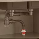 سدادة بلاستيك لتصريف مياه حوض المطبخ و الغسالة مضادة للروائح و الحشرات