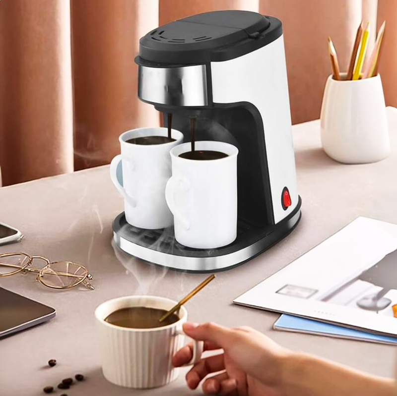 ماكينة صنع القهوة والاسبريسو من سونيفر تتسع لكوبين بقوة 450 واط