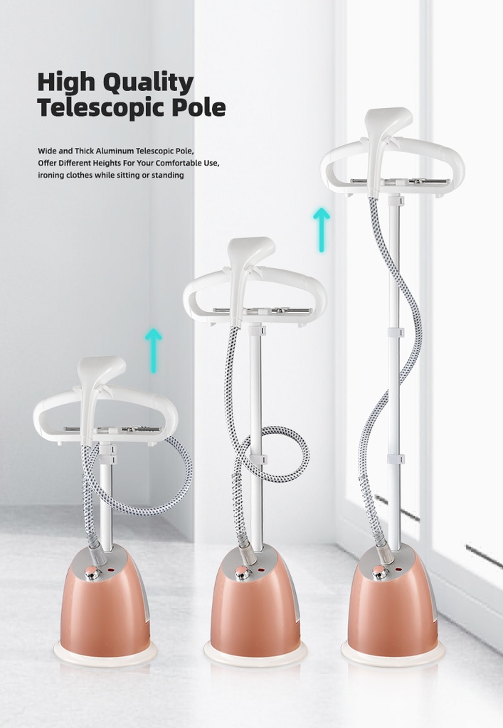 مكواه بخار سونيفر 2000 واط بخزان مياه 2 لتر