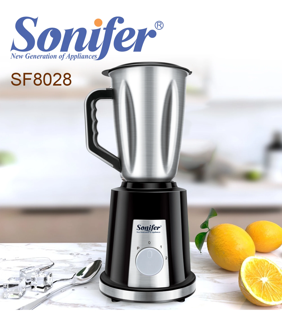 خلاط سونيفر 1.4 لتر مزود بمطحنة _ 400 واط