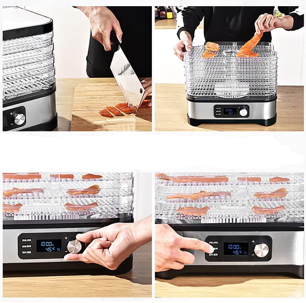 جهاز مجفف الطعام والفواكه 8 الكهربائي  صواني من سونيفر