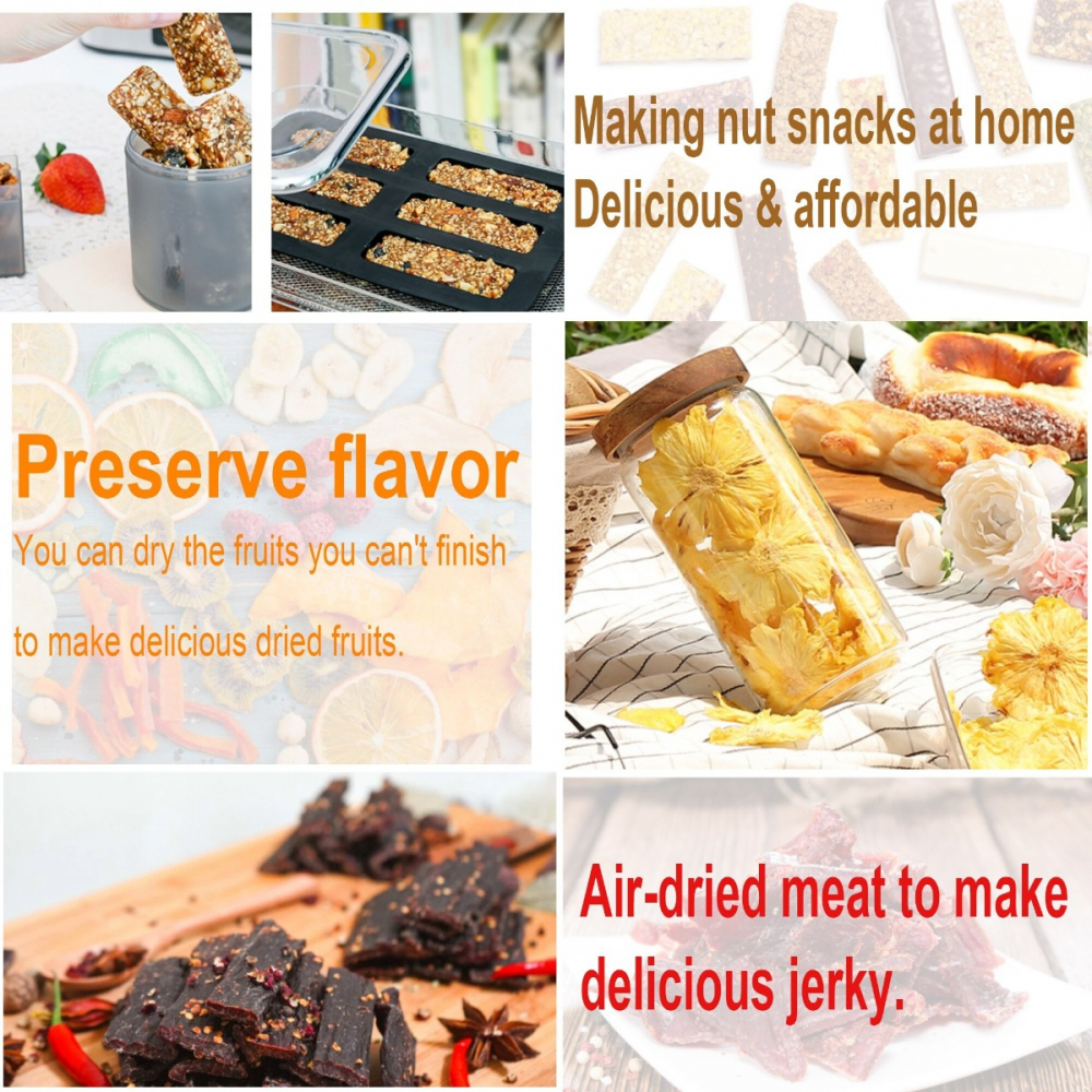 جهاز مجفف الطعام والفواكه 8 الكهربائي  صواني من سونيفر