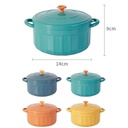 حلة النودلز وحظ الطعام من الإستانليس والبلاستيك بتصميم جميل