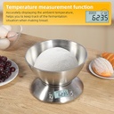 ميزان مطبخ ديجيتال من سونيفر لوزن الطعام - السعة 5 كيلو