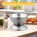 ميزان مطبخ ديجيتال من سونيفر لوزن الطعام - السعة 5 كيلو