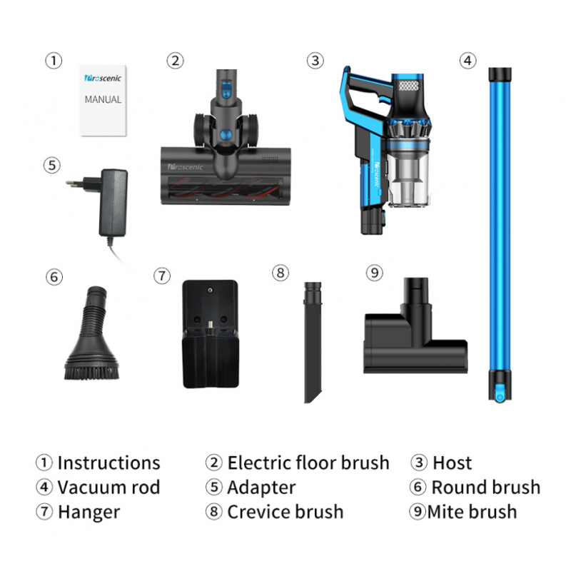 مكنسة كهربائية يدوية 2*1 من سونيفر - بقوة 100 واط