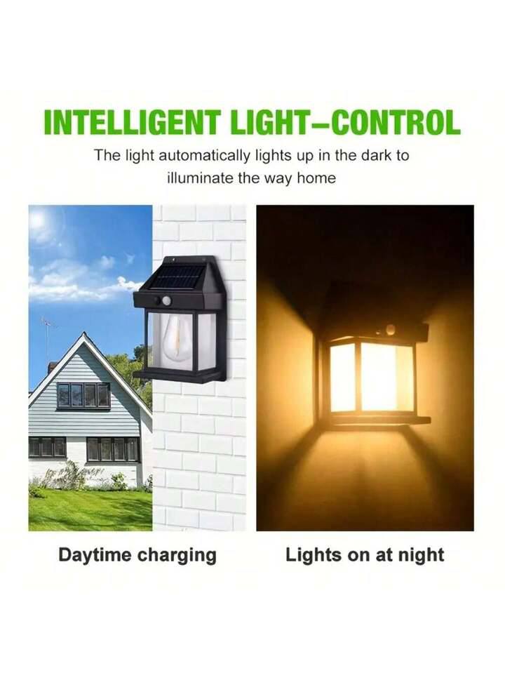 كشاف سينسور ميني يعمل بالطاقة الشمسية ب 3 مستويات للاضاءة