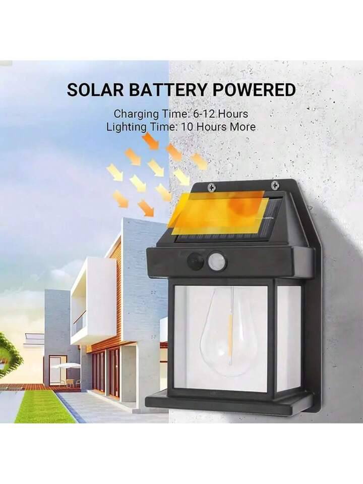 كشاف سينسور ميني يعمل بالطاقة الشمسية ب 3 مستويات للاضاءة