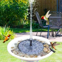 نافورة مياه ميني تعمل بالطاقة الشمسية ب 5 رؤوس رش للمياه