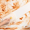 فرشاة تنظيف مع 50 قطعة من المناديل لازالة بقع المطبخ والاواني