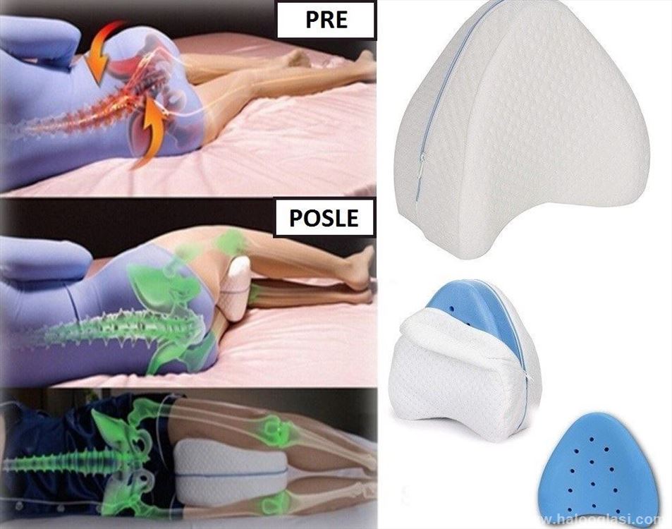 مخدة ساق اسفنجية لتصحيح وضع الركبة والعظام والمساعدة علي الاسترخاء اثناء النوم