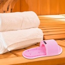 حذاء استحمام من السيليكون لتدليك وتنظيف القدم غير قابل  للانزلاق