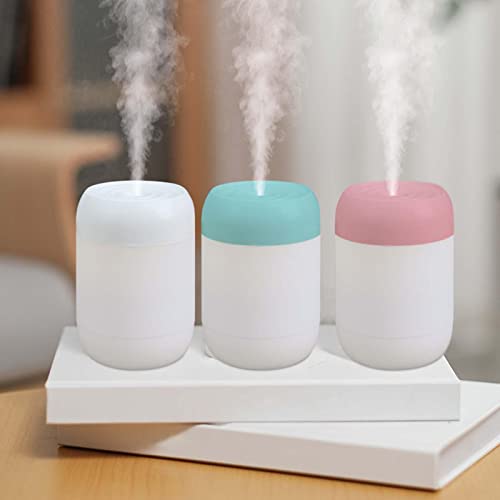 فواحة ومرطب لتعطير الجو مع اضاءة  ليلية تعمل بالشحن