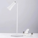 اباجورة مكتب تاتش 4 في 1 مع اضاءة بيضاء قابل للشحن