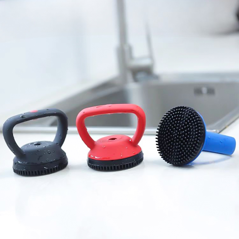 ليفة سيليكون لتنظيف وإزالة البقع دون خدش الأواني والبوتجاز