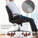 حامي سيليكون 8 قطع لعجلات شنط السفر مضاد للخدش