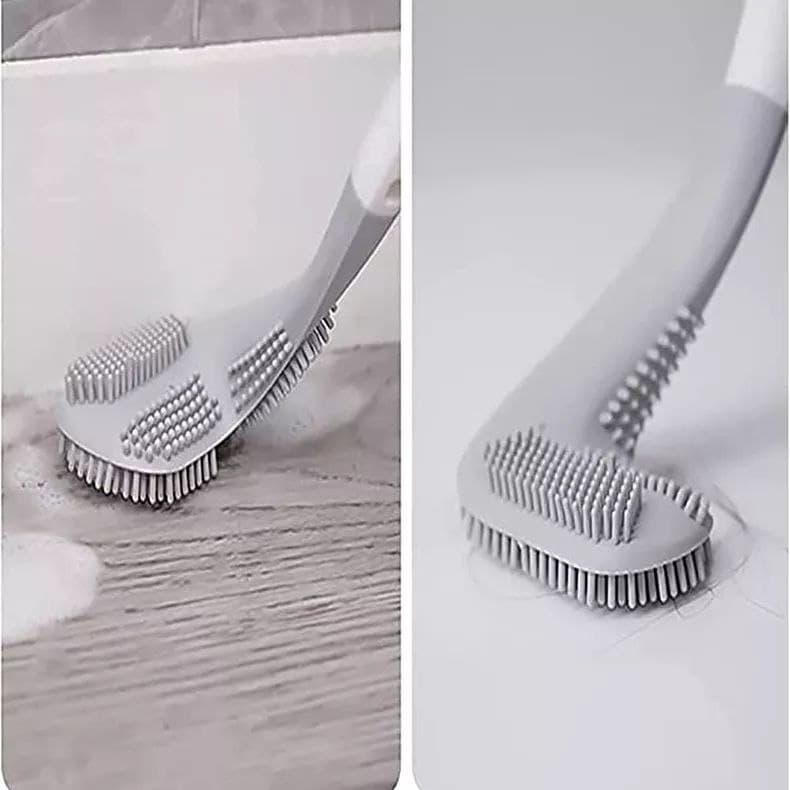فرشة التواليت السيليكون المبتكرة بتصميم سهل الإستخدام بهوك تعليق