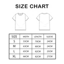 Stop تيشيرت اوفر سايز قطن باللون الاسود