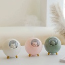 فواحة مضيئة علي شكل قطة بخزان 220 ملي لتعطير المنزل