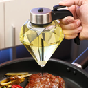 موزع للعسل و الزيت 200 ملي علي شكل خلية نحل اكليريك