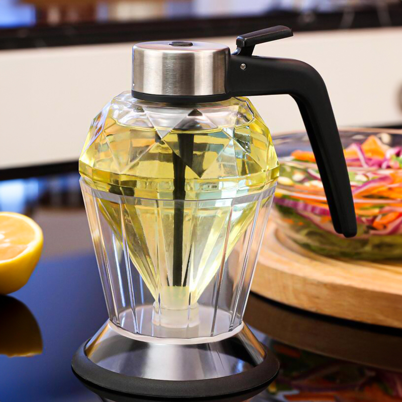 موزع للعسل و الزيت 200 ملي علي شكل خلية نحل اكليريك