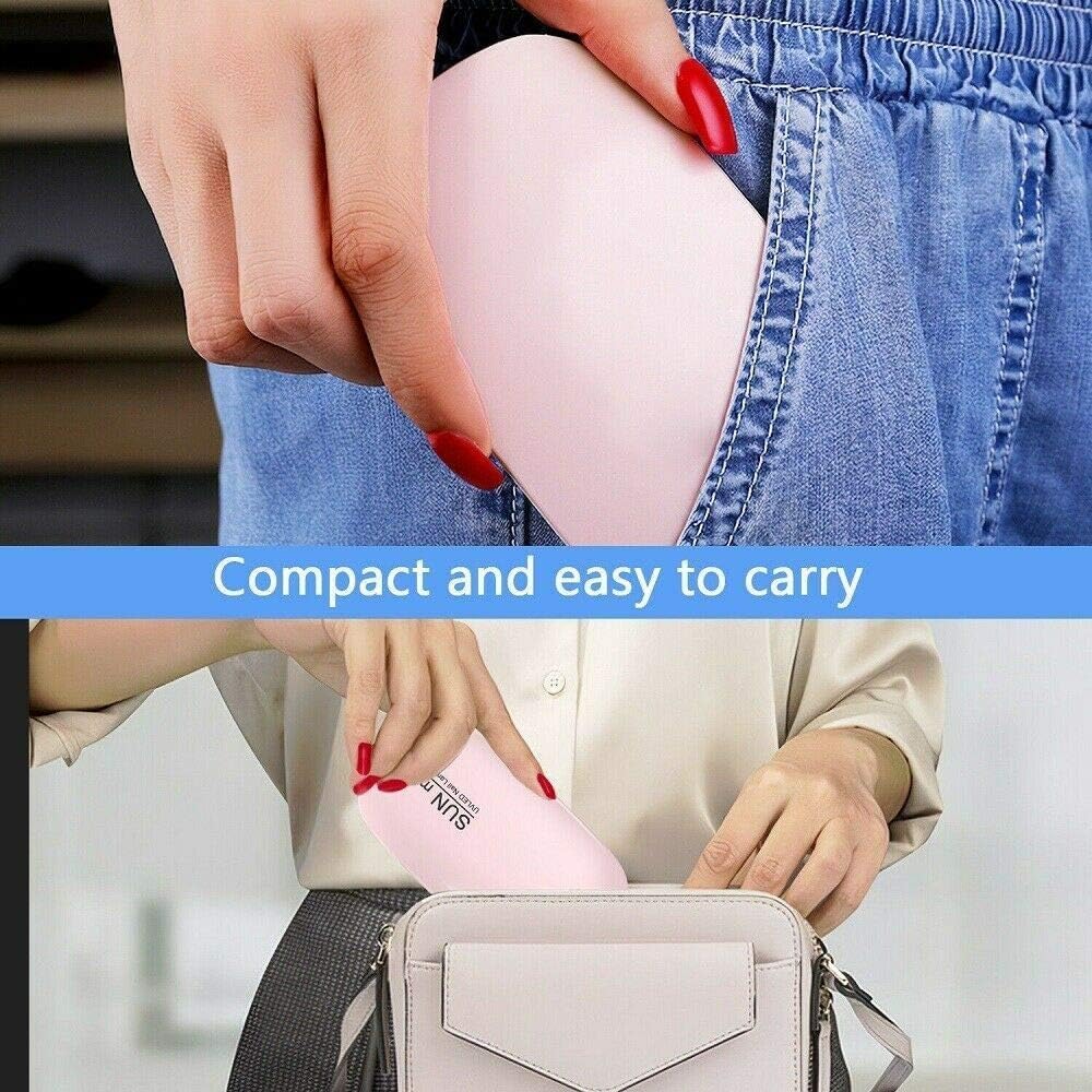 جهاز تجفيف طلاء الاظافر بالاشعة فوق البنفسجية للمانيكير والجل 6 واط